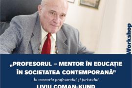 Profesorul – mentor in educatie in societatea contemporana